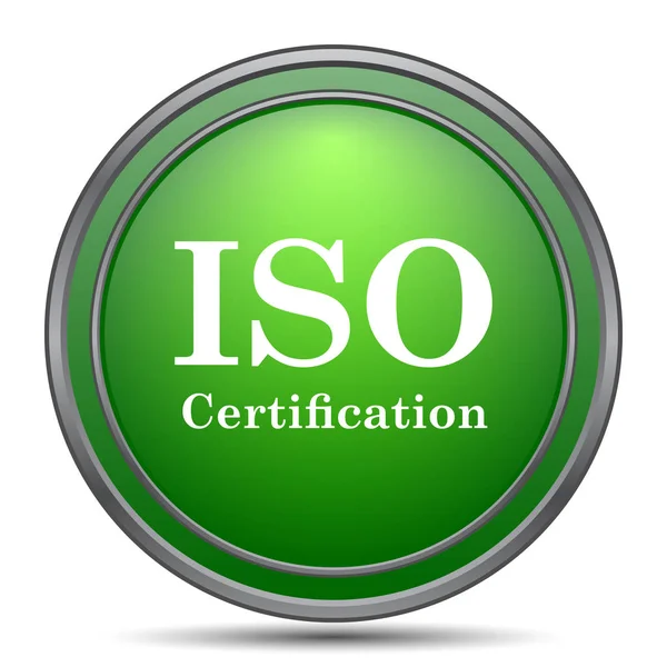 Iso icono de certificación —  Fotos de Stock