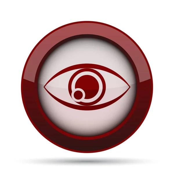 Augensymbol Internet Taste Auf Weißem Hintergrund — Stockfoto