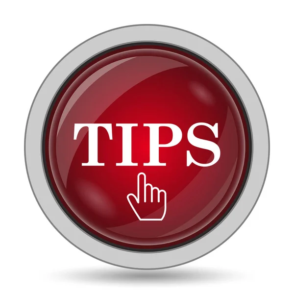 Tips icon — Stock Photo, Image