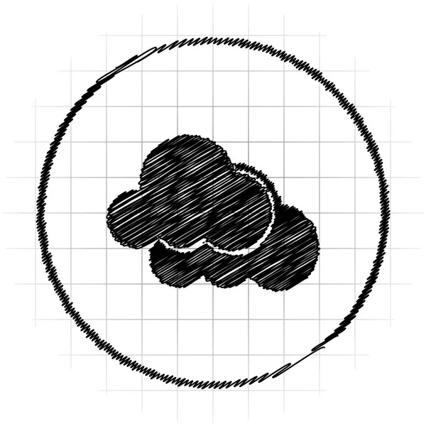Icono de nubes —  Fotos de Stock
