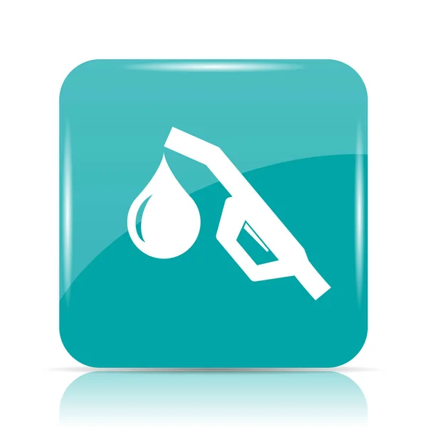 Gasoline pump nozzle icon — Stock Photo, Image