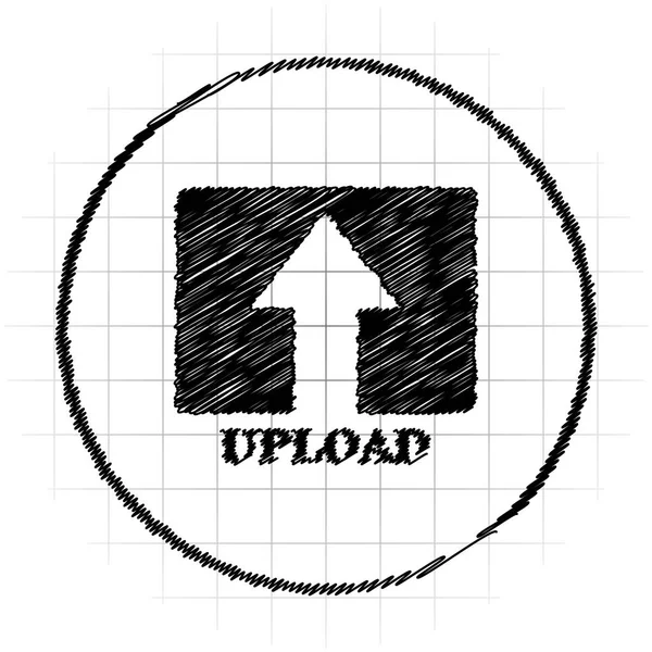 Upload icon — Stock Photo, Image