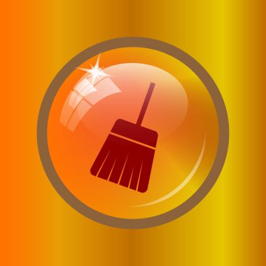 Simgesini arayın. Renkli arka plan üzerinde Internet düğmesi.