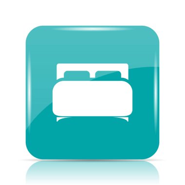 Çift Kişilik Yatak simgesi. Beyaz arka plan üzerinde Internet düğmesi