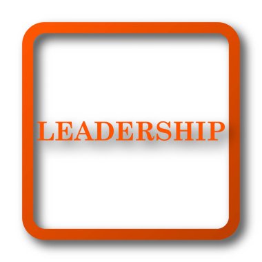 Liderlik simgesi. Beyaz arka plan üzerinde Internet düğmesi