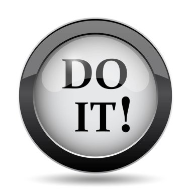 Simge yapmak. Beyaz arka plan üzerinde Internet düğmesi