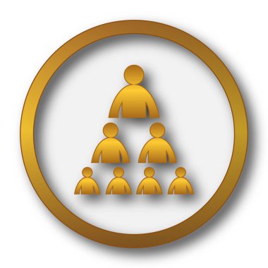 Kuruluş şeması kişi simgesi