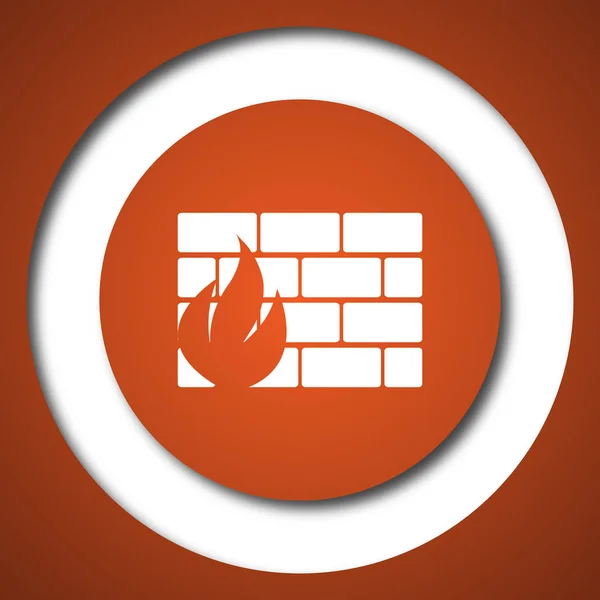 Firewall-pictogram — Stockfoto