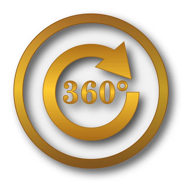 Ladda 360 ikonen — Stockfoto