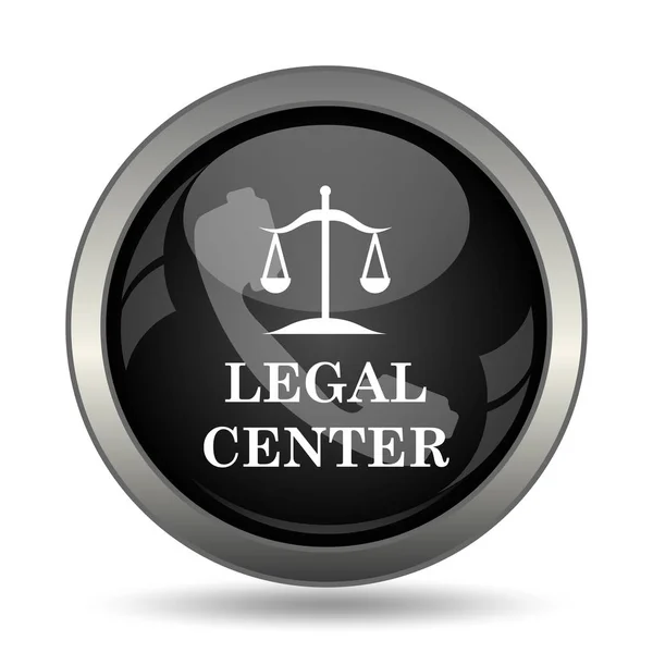 Значок юридического центра — стоковое фото