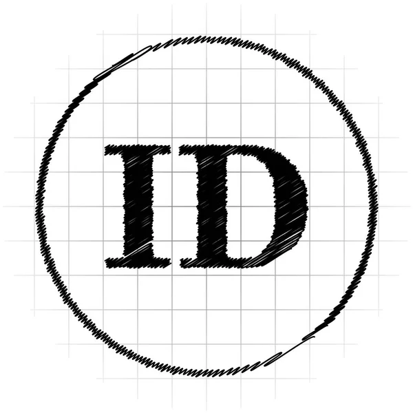 ID simgesi — Stok fotoğraf