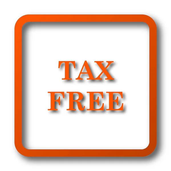 Иконка tax free — стоковое фото