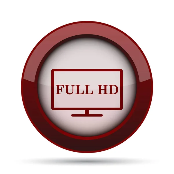 Full Icon Internet Button White Background — Stock Photo, Image