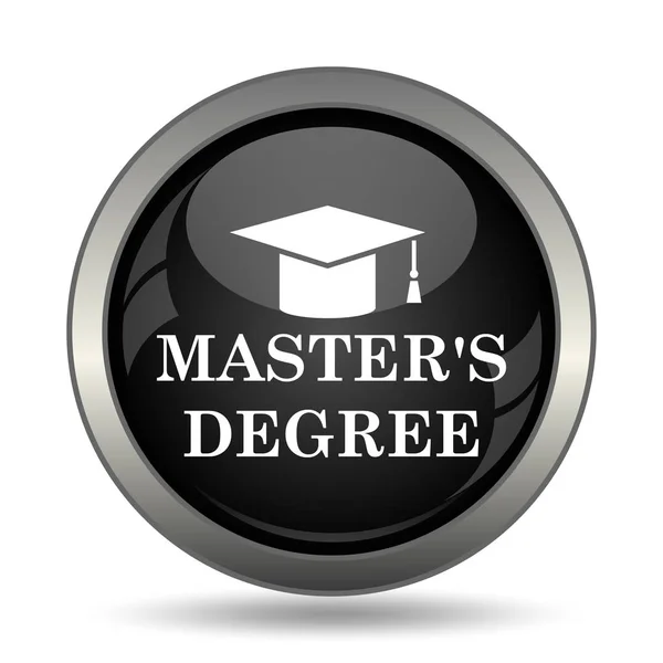 Master's degree icon — Stock Photo, Image