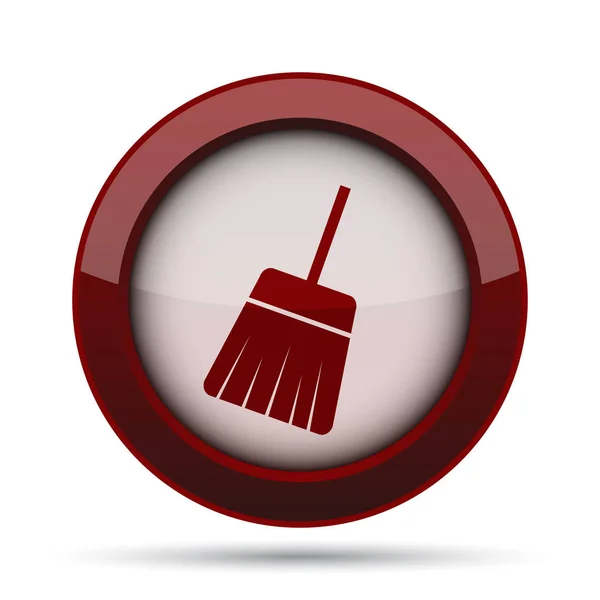 Sweep Icon Internet Button White Background — Stock Photo, Image