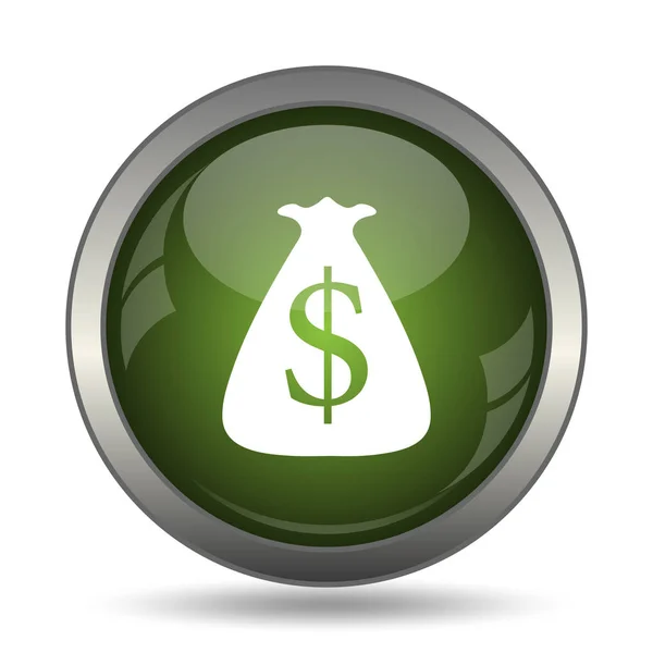 Dollar zak pictogram — Stockfoto