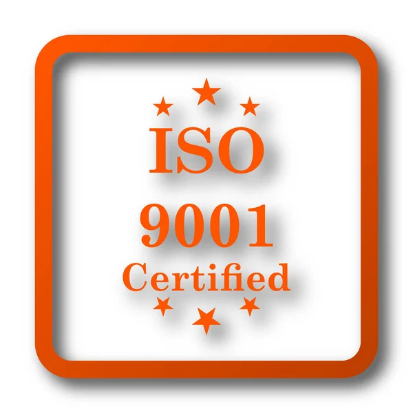 Icona ISO9001 — Foto Stock