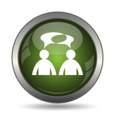 Yorumlar simgesi - kabarcıklar ile erkekler