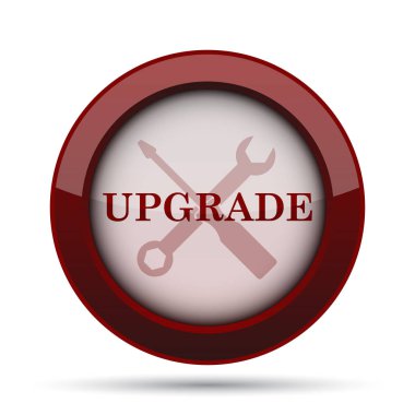 Güncelleme simgesini. Beyaz arka plan üzerinde Internet düğmesi.