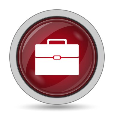 Evrak Çantası'nı simgesi. Beyaz arka plan üzerinde Internet düğmesi