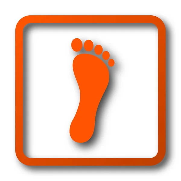 Foot print icon — Stock Photo, Image