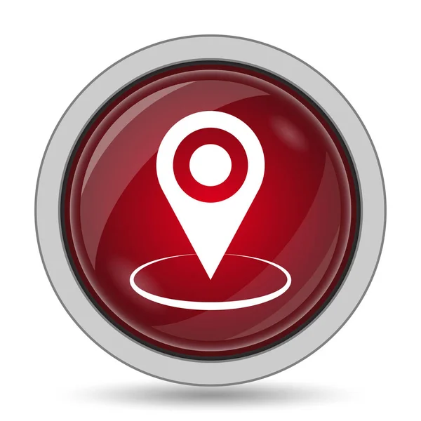 Pin location icon — Stock Photo, Image