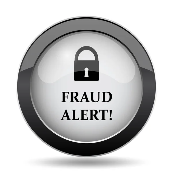Icono de alerta de fraude — Foto de Stock