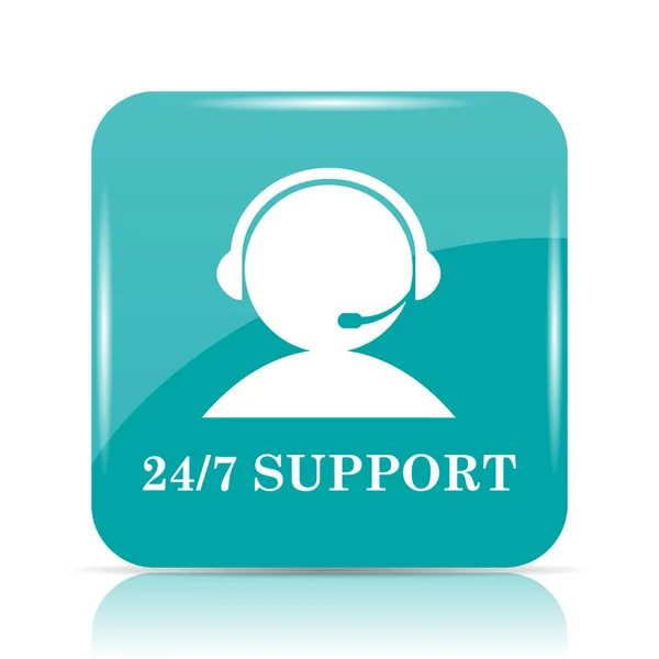 24-7 Support icon — Stock Photo, Image