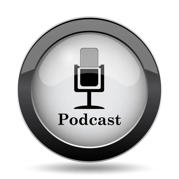 Ikona podcastów — Zdjęcie stockowe