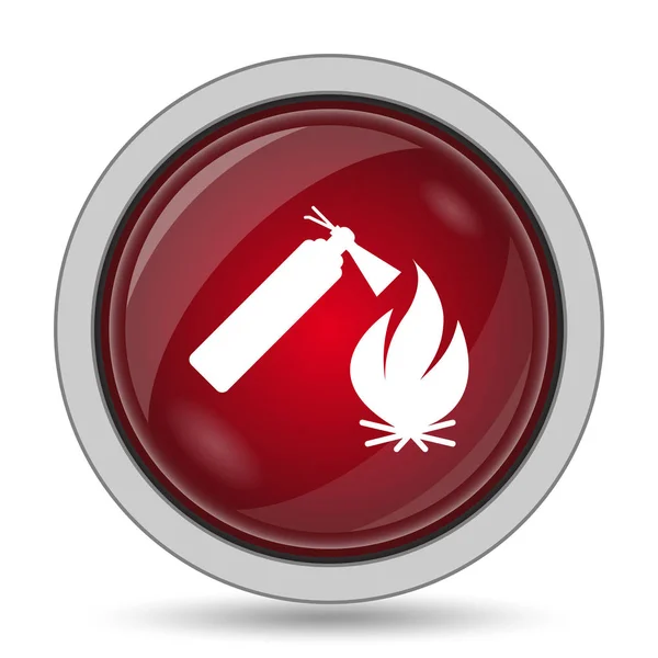 Fire icon — Stock Photo, Image