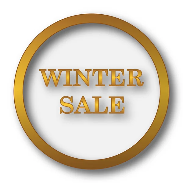 Winter sale icon — Stock Photo, Image