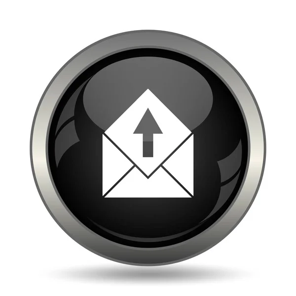 Send Mail Icon Internet Button White Background — Stock Photo, Image