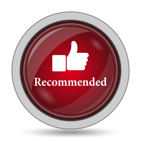 Recommended icon — Stock Photo, Image