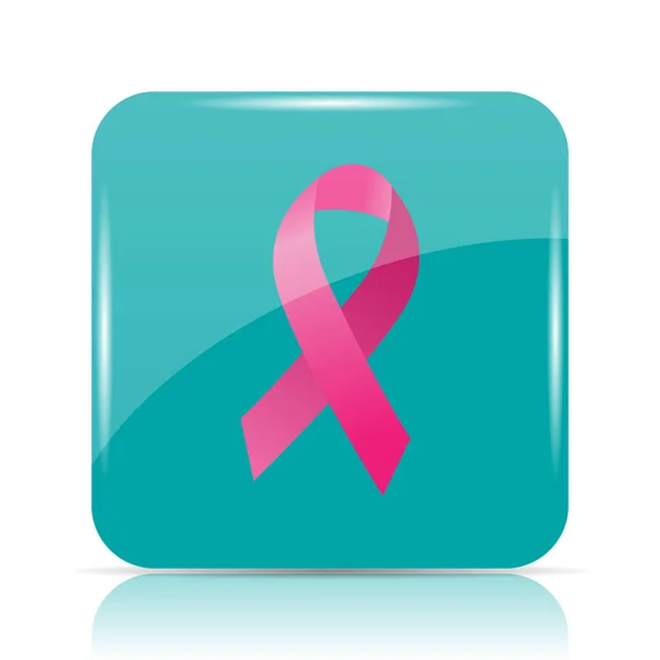 Breast cancer ribbon icon