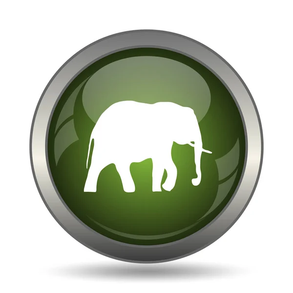 Слон значок — стокове фото
