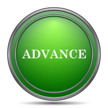 Önceden simgesi. Beyaz arka plan üzerinde Internet düğmesi