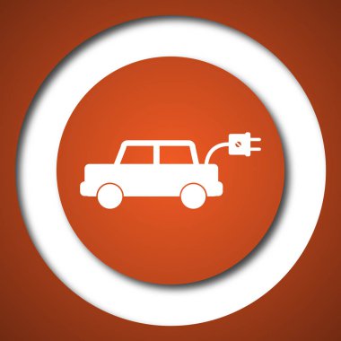 elektrikli araba simgesi