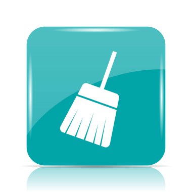 Simgesini arayın. Beyaz arka plan üzerinde Internet düğmesi