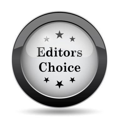 Editörler seçim simgesi. Beyaz arka plan üzerinde Internet düğmesi