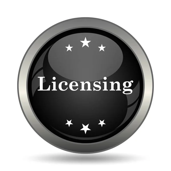 Ícone de licenciamento — Fotografia de Stock