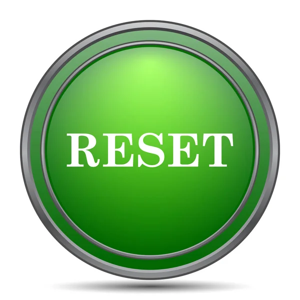 Reset Icon Internet Button White Background — Stock Photo, Image