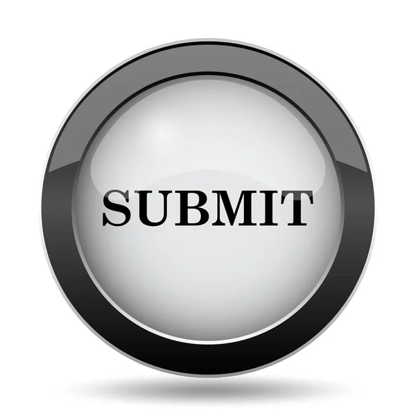 Submit Icon Internet Button White Background — Stock Photo, Image