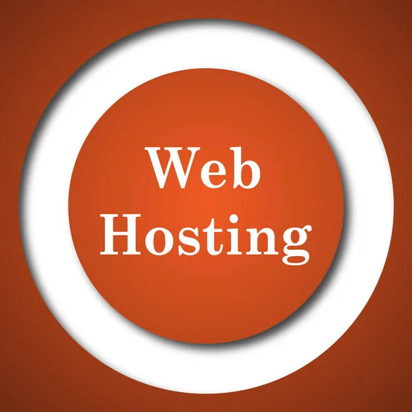 Web hosting ikona — Zdjęcie stockowe