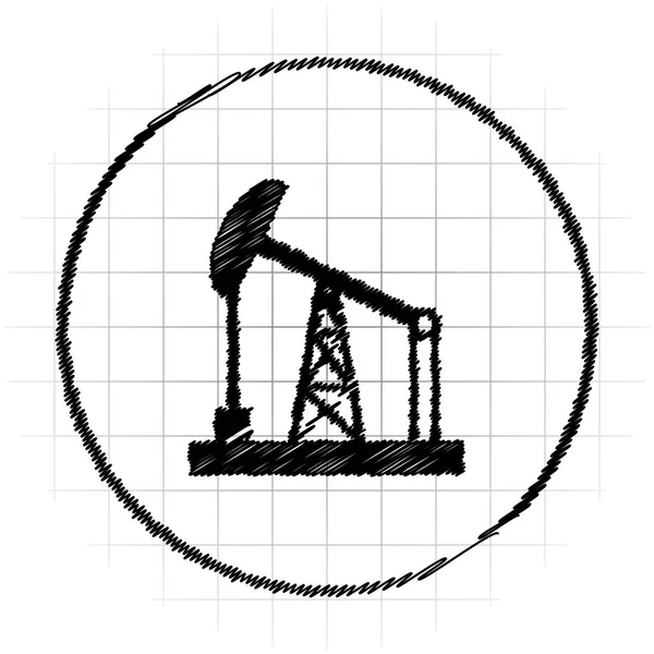 Petrol pompa simgesi. Beyaz arka plan üzerinde Internet düğmesi