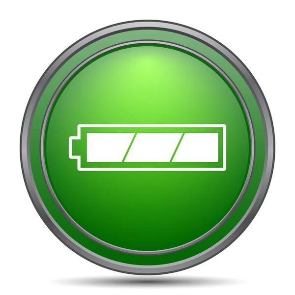 Fully charged battery icon — Zdjęcie stockowe