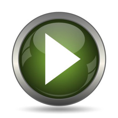 Oyun işareti simgesi. Beyaz arka plan üzerinde Internet düğmesi.