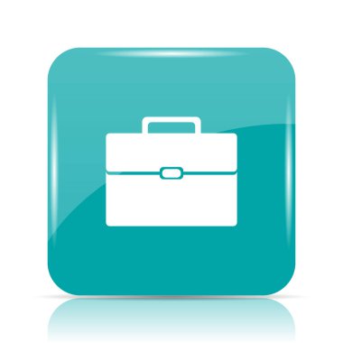 Evrak Çantası'nı simgesi. Beyaz arka plan üzerinde Internet düğmesi