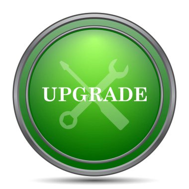 Güncelleme simgesini. Beyaz arka plan üzerinde Internet düğmesi