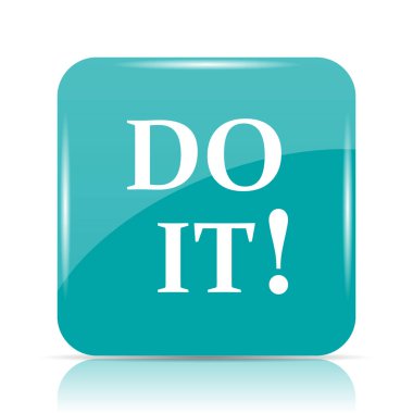 Simge yapmak. Beyaz arka plan üzerinde Internet düğmesi