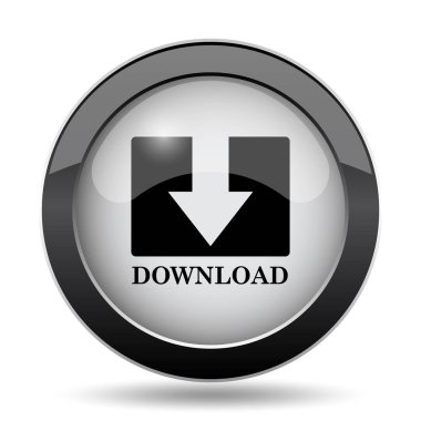 Simgesini indirin. Beyaz arka plan üzerinde Internet düğmesi